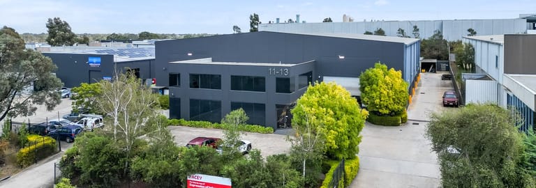 Factory, Warehouse & Industrial commercial property sold at 11-13 Westpool Drive Hallam VIC 3803