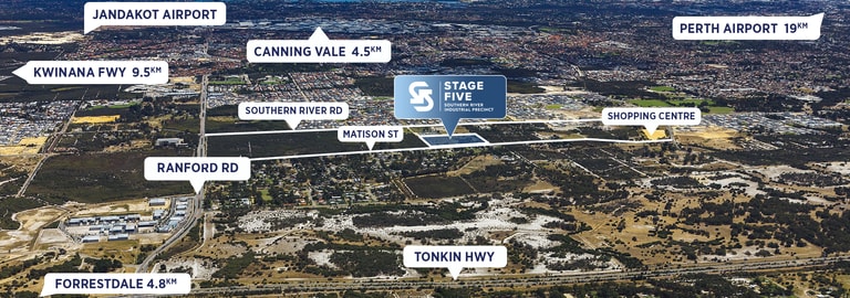 Development / Land commercial property for sale at Lot 3/Industrial Precinct Stage 5 Southern River WA 6110