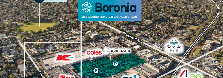 Shop & Retail commercial property for sale at 252 Dorset Road & 9 Chandler Road Boronia VIC 3155