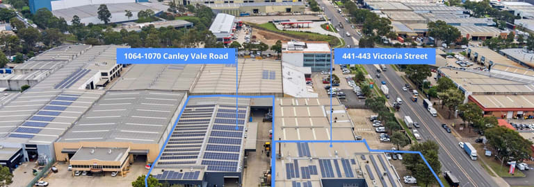 Factory, Warehouse & Industrial commercial property for sale at 441-443 Victoria Street & 1064-1070 Canley Vale Road Wetherill Park NSW 2164
