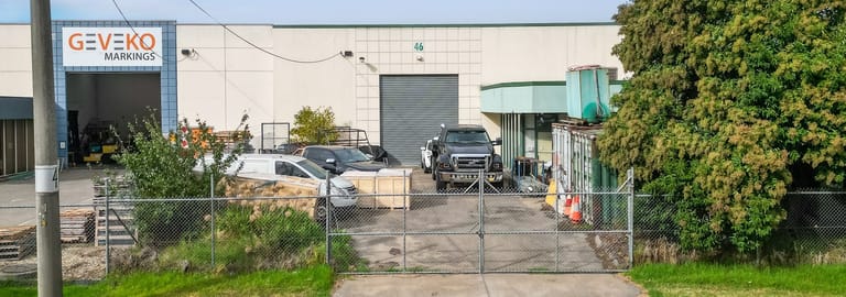 Factory, Warehouse & Industrial commercial property for sale at 46 Swift Way Dandenong South VIC 3175
