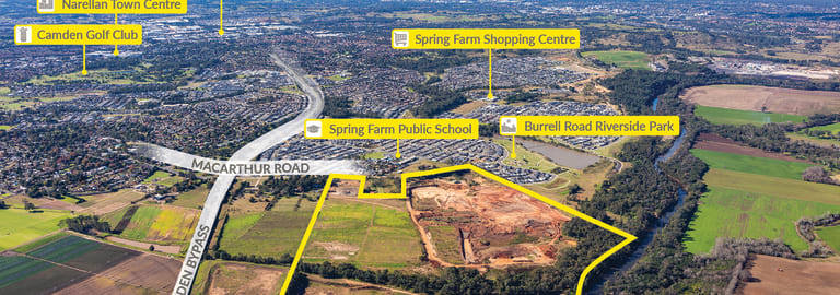 Development / Land commercial property for sale at 186 & 214 Macarthur Road Spring Farm NSW 2570