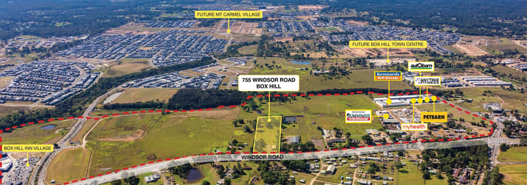 Factory, Warehouse & Industrial commercial property for sale at 755 Windsor Road Box Hill NSW 2765