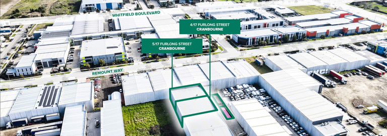 Factory, Warehouse & Industrial commercial property for sale at Units 4 & 5/17 Furlong Street Cranbourne West VIC 3977