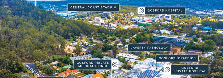 Medical / Consulting commercial property sold at 1 & 2/12 Jarrett Street North Gosford NSW 2250