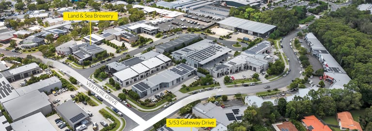 Factory, Warehouse & Industrial commercial property for sale at 5/53 Gateway Drive Noosaville QLD 4566