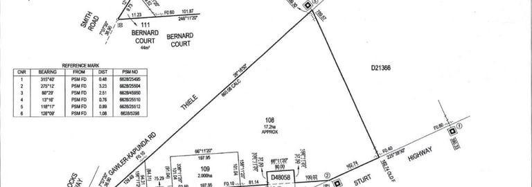 Development / Land commercial property for sale at Lot 109/Bernard Court Gawler Belt SA 5118