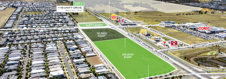 Development / Land commercial property for sale at 465 Surf Coast Highway 1-19 Unity Drive And 2-20 Unity Drive Mount Duneed VIC 3217