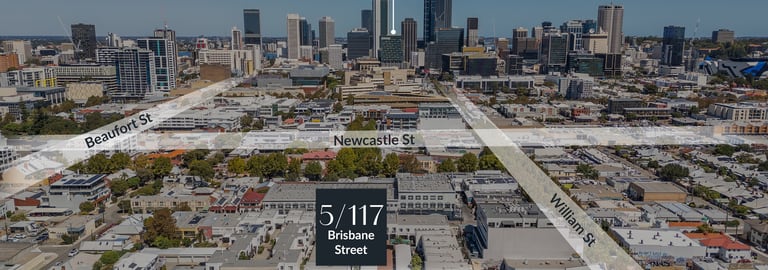 Shop & Retail commercial property for sale at 5/117 Brisbane Street Perth WA 6000