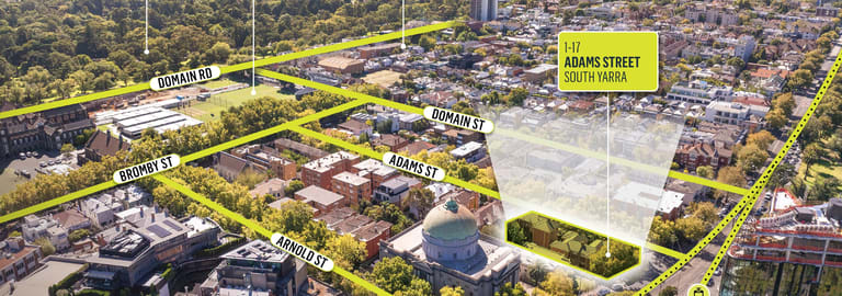 Development / Land commercial property for sale at 1-17 Adams Street South Yarra VIC 3141