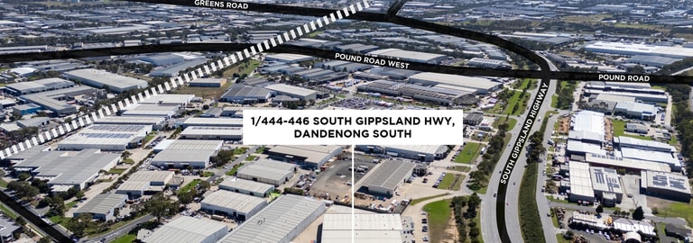 Factory, Warehouse & Industrial commercial property for sale at 1/444-446 South Gippsland Highway Dandenong South VIC 3175