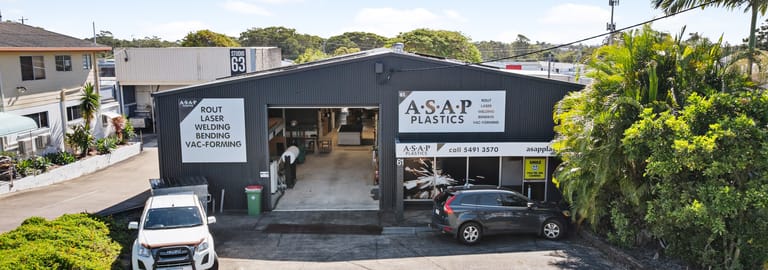 Factory, Warehouse & Industrial commercial property for sale at 61 William Street Moffat Beach QLD 4551