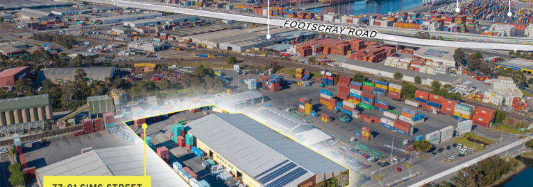 Factory, Warehouse & Industrial commercial property for sale at Whole Building/77-91 Sims Street West Melbourne VIC 3003
