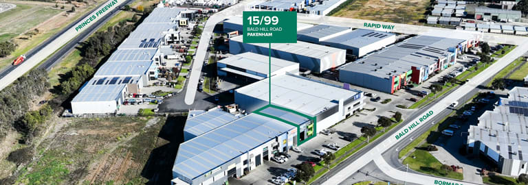 Factory, Warehouse & Industrial commercial property for sale at 15/99 Bald Hill Road Pakenham VIC 3810