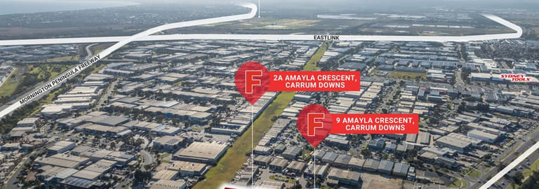 Factory, Warehouse & Industrial commercial property for sale at 9 &/2A Amayla Crescent Carrum Downs VIC 3201