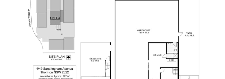 Factory, Warehouse & Industrial commercial property for sale at Unit 4/49 Sandringham Avenue Thornton NSW 2322