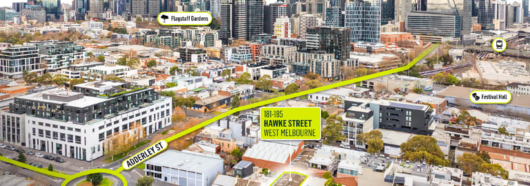 Factory, Warehouse & Industrial commercial property for sale at 181-185 Hawke Street West Melbourne VIC 3003
