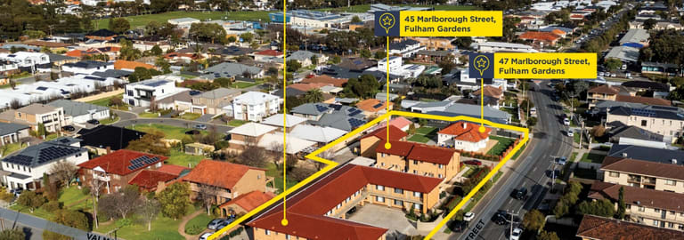 Development / Land commercial property for sale at 43-47 Marlborough Street Fulham Gardens SA 5024