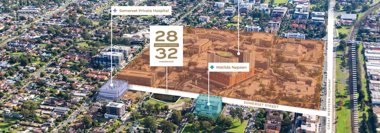 Development / Land commercial property for sale at 28-32 Somerset Street Kingswood NSW 2340