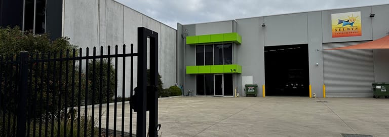Factory, Warehouse & Industrial commercial property for sale at 1/4 Morialta Road Cranbourne West VIC 3977
