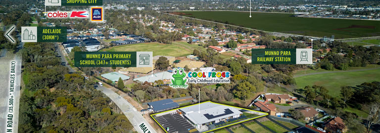 Medical / Consulting commercial property for sale at Cool Frogs Early Childhood Education,133 Maltarra Rd Munno Para SA 5115