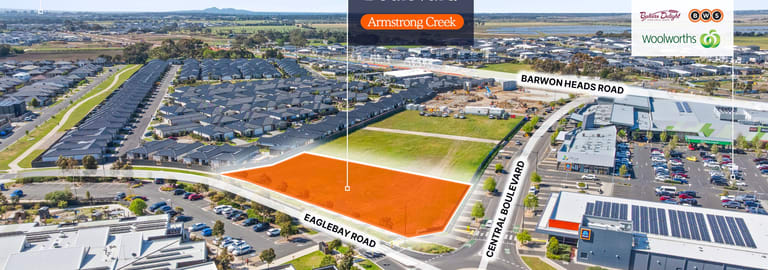 Development / Land commercial property for sale at 38-40 Central Boulevard Armstrong Creek VIC 3217
