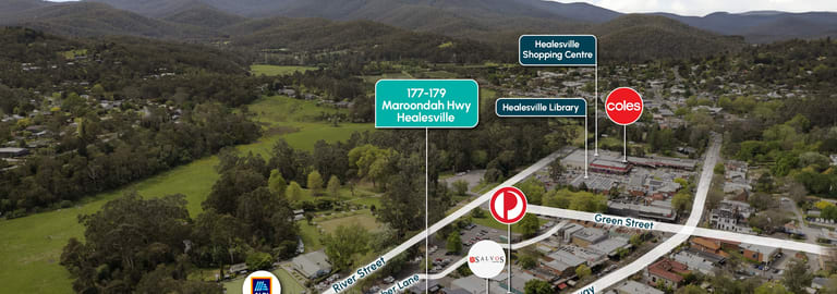 Shop & Retail commercial property for sale at 177-179 Maroondah Highway Healesville VIC 3777