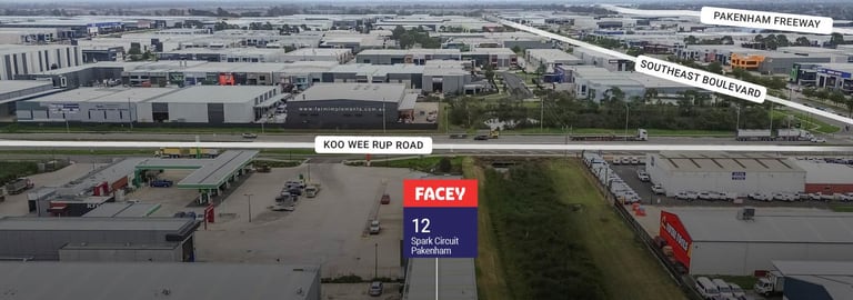 Factory, Warehouse & Industrial commercial property for sale at 12 Spark Circuit Pakenham VIC 3810