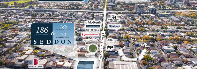 Shop & Retail commercial property for sale at 186, 188 Victoria Street and 72 Charles Street Seddon VIC 3011