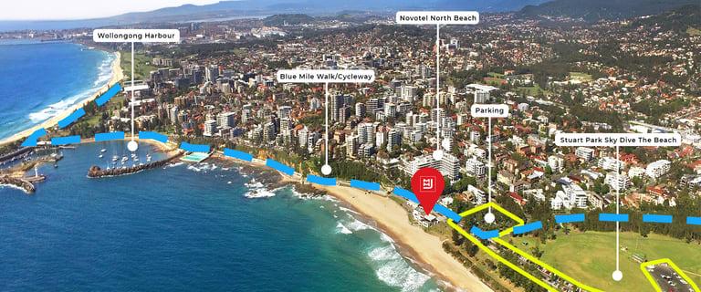 Shop & Retail commercial property for lease at Level 1 North Wollongong Surf Club, Cliff Road North Wollongong NSW 2500