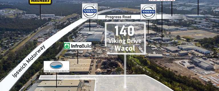Factory, Warehouse & Industrial commercial property for lease at 140 Viking Drive Wacol QLD 4076
