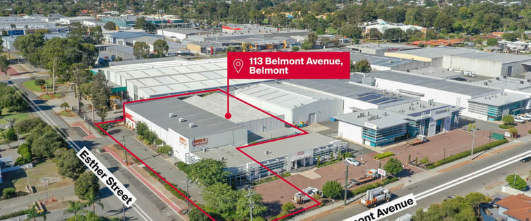 Factory, Warehouse & Industrial commercial property for lease at 113 Belmont Avenue Belmont WA 6104