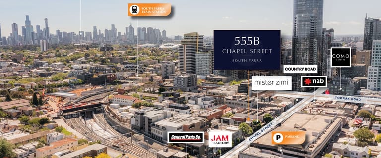 Shop & Retail commercial property sold at 555B Chapel Street South Yarra VIC 3141