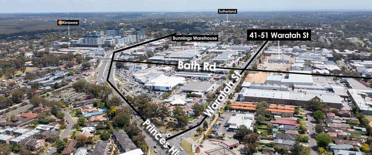 Development / Land commercial property for sale at 41-51 Waratah Street Kirrawee NSW 2232
