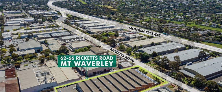 Factory, Warehouse & Industrial commercial property for sale at 62-66 Ricketts Road Mount Waverley VIC 3149