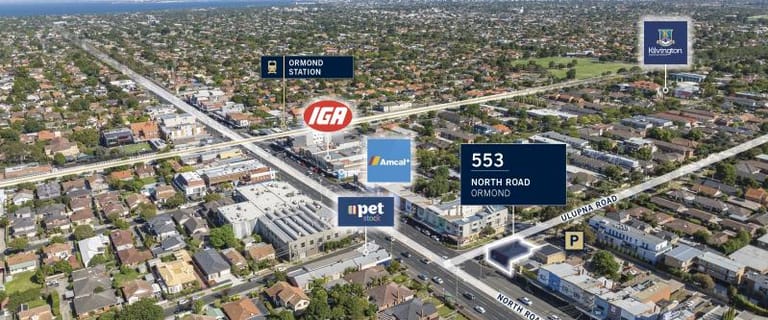 Shop & Retail commercial property for sale at 553 North Road Ormond VIC 3204