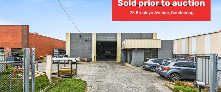 Factory, Warehouse & Industrial commercial property sold at 25 Brooklyn Avenue Dandenong VIC 3175