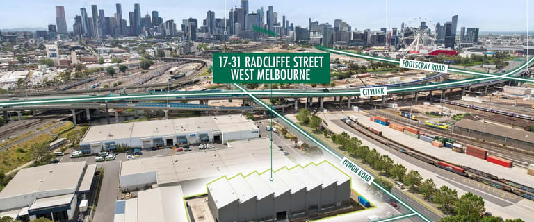 Factory, Warehouse & Industrial commercial property for sale at 17-31 Radcliffe Street West Melbourne VIC 3003
