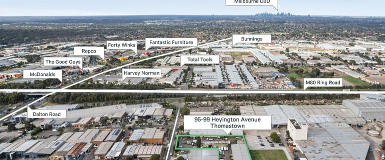 Development / Land commercial property for sale at 95-99 Heyington Avenue Thomastown VIC 3074