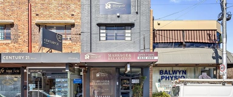 Shop & Retail commercial property for sale at 212 Whitehorse Road Balwyn VIC 3103