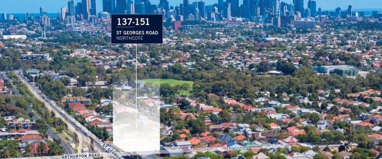 Development / Land commercial property for sale at 137-151 St Georges Road - Cnr Auburn Avenue & Arthurton Road Northcote VIC 3070