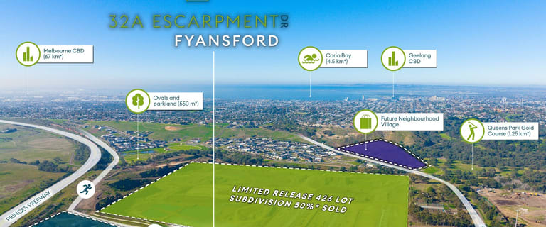 Development / Land commercial property for sale at 32A Escarpment Drive Fyansford VIC 3218
