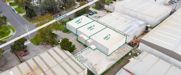 Factory, Warehouse & Industrial commercial property for sale at 1, 2 & 3/6 Wigan Road Bayswater VIC 3153