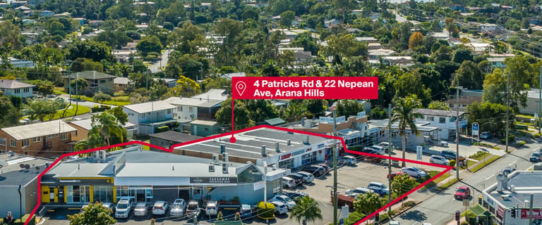 Shop & Retail commercial property for sale at 4 Patricks Road and 22 Nepean Avenue Arana Hills QLD 4054