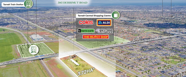 Development / Land commercial property for sale at 585 Derrimut Road Tarneit VIC 3029