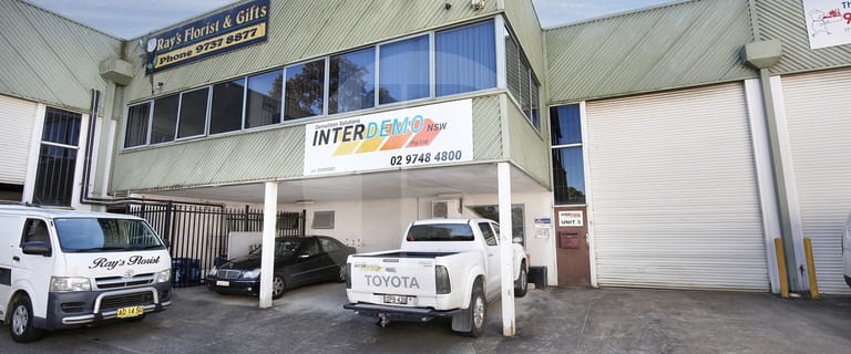 Factory, Warehouse & Industrial commercial property for sale at 3/71 ASQUITH STREET Silverwater NSW 2128