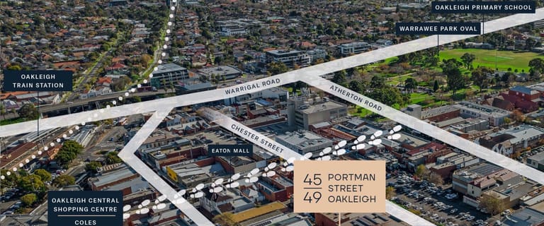 Development / Land commercial property for sale at 45-49 Portman Street Oakleigh VIC 3166
