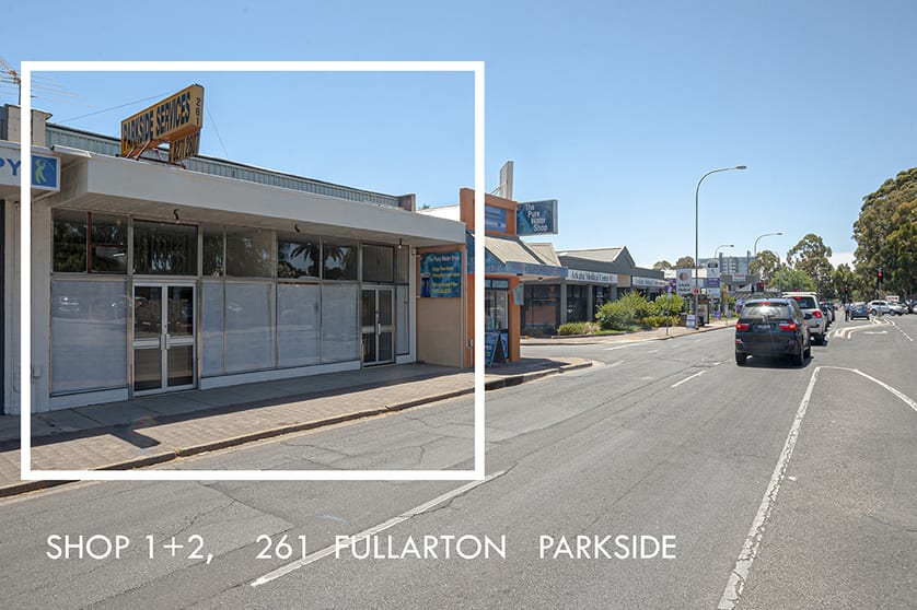 Click to view all images Shops 1 & 2/ 261-263 Fullarton Rd Parkside SA 5063 - Image 1