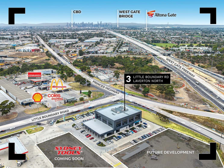 Click to view all images Ground floor & Level 2/3 Little Boundary Road Laverton North VIC 3026 - Image 1