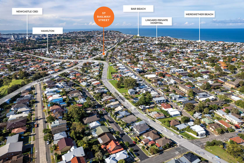 Click to view all images 57 Railway Street Merewether NSW 2291 - Image 1